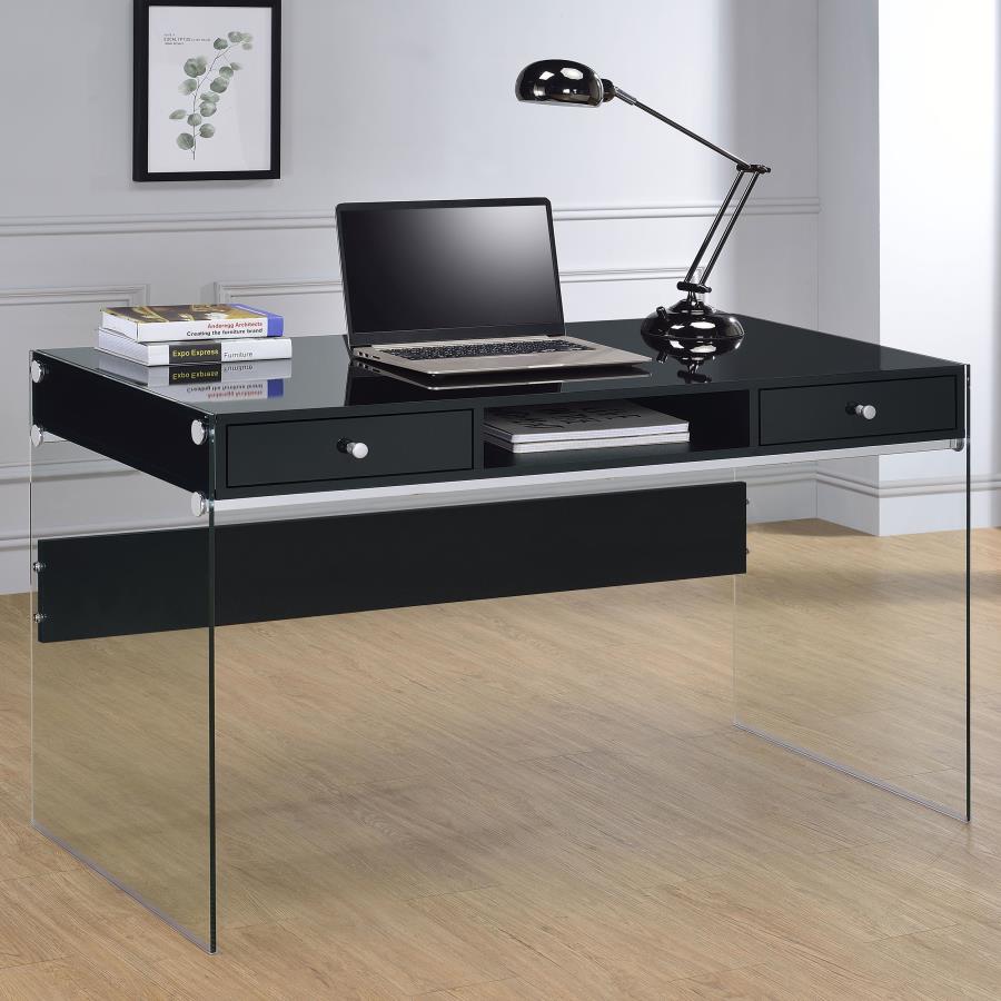 Escritorio Manhattan - Glossy Black