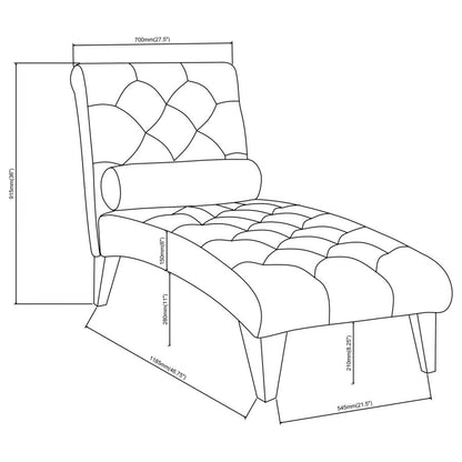 Novo Chaise - Gris